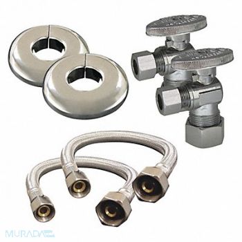 KISSLER Water Connector Kit 5/16 ID x 16 L, 29FJ58