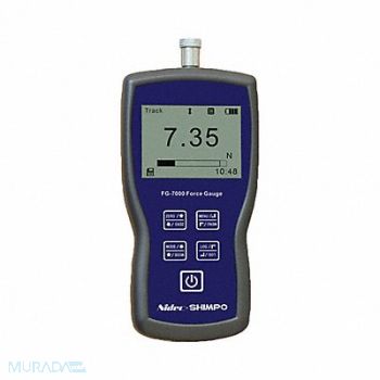 SHIMPO Force Gauge LCD Aluminum 14 to 104F, 29FK12