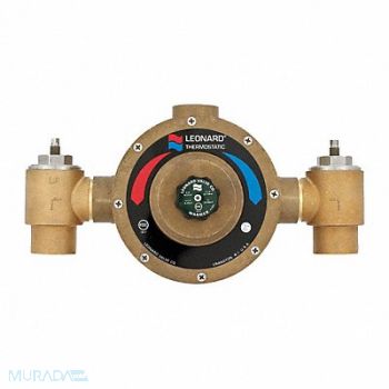 LEONARD VALVE Mixing Valve Lead Free Bronze, 29JA76