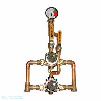 LEONARD VALVE Mixing Valve Lead Free Bronze, 29JA79