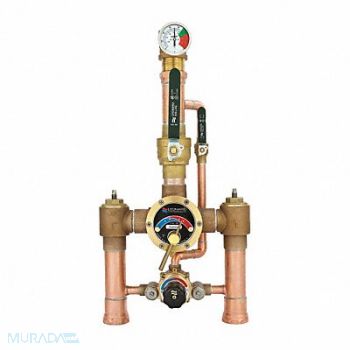 LEONARD VALVE Mixing Valve Lead Free Bronze, 29JA84