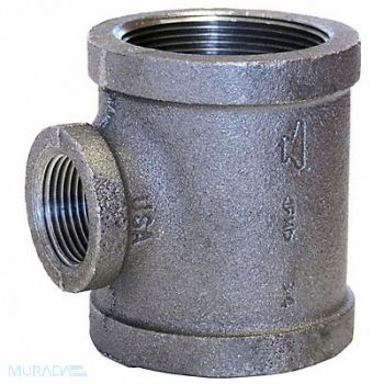 ANVIL Reducing Tee Female NPT 1 x 1/4 x 1 in, 29JC42