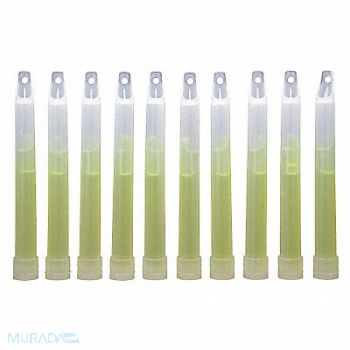 ABILITY ONE Lightstick 6 in L Green PK10, 29JL45