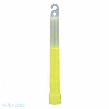 ABILITY ONE Lightstick 6 in L Yellow PK10, 29JL46