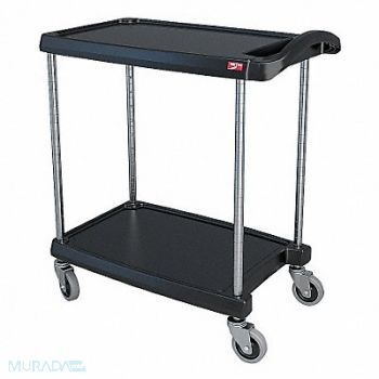 METRO Utility Cart 300 lb Load Cap. 2 Shelves, 29JU25