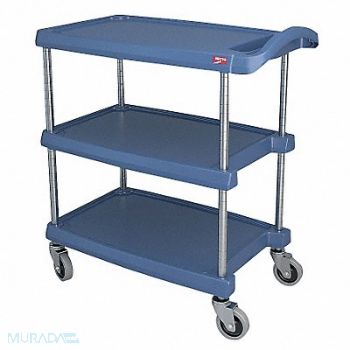 METRO Utility Cart 400 lb Load Cap. 3 Shelves, 29JU29