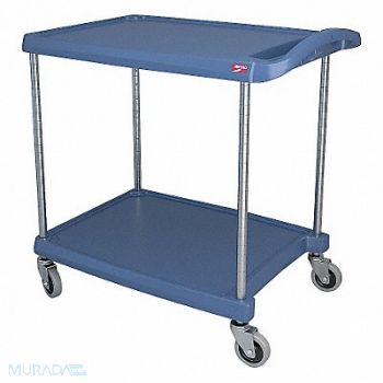 METRO Utility Cart 300 lb Load Cap. 2 Shelves, 29JU32