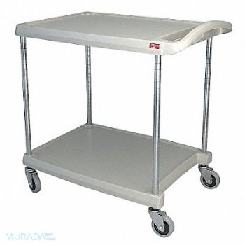 METRO Utility Cart 300 lb Load Cap. 2 Shelves, 29JU33