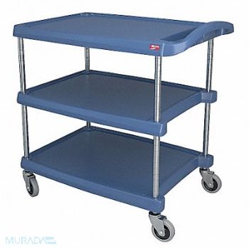 METRO Utility Cart 400 lb Load Cap. 3 Shelves, 29JU35