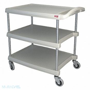 METRO Utility Cart 400 lb Load Cap. 3 Shelves, 29JU36