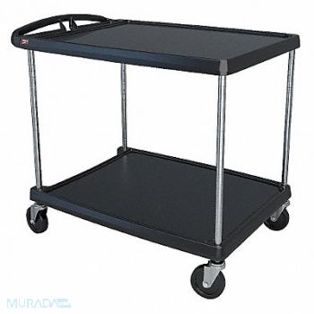 METRO Utility Cart 400 lb Load Cap. 2 Shelves, 29JU37