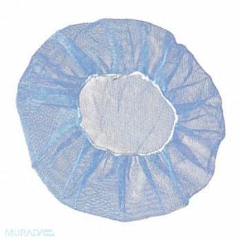 CONDOR Hairnet Blue Polyester PK1000, 29JW39