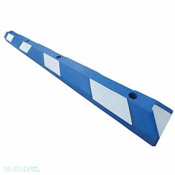 GRAINGER APPROVED Parking Curb 6in.W 4in.H 72in.L Rubber, 29NH34