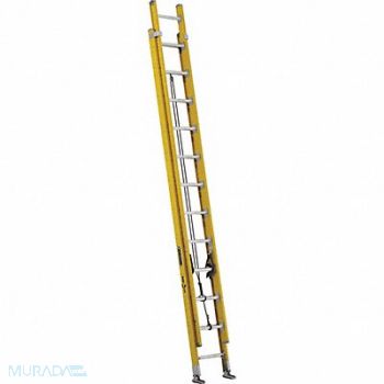 LOUISVILLE Extension Ladder Fiberglass 24 ft IAA, 29NH76