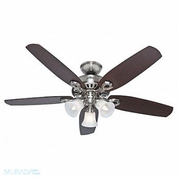HUNTER Decratve Ceiling Fan 52 Blde Dia 3 Spds, 29NV12
