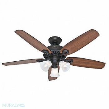 HUNTER Decratve Ceiling Fan 52 Blde Dia 3 Spds, 29NV13