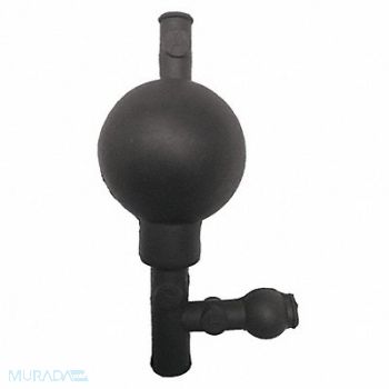 HEATHROW SCIENTIFIC Pipette Filler Rubber Black, 29PD34