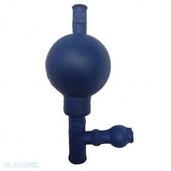 HEATHROW SCIENTIFIC Pipette Rubber Blue, 29PD36