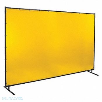 STEINER H6758 Welding Screen 6 ft H 10 ft W Yellow, 29PF40