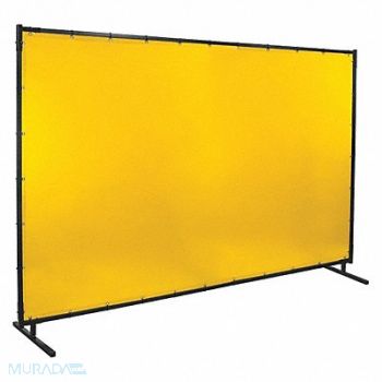 STEINER H6759 Welding Screen 6 ft H 10 ft W Yellow, 29PF44