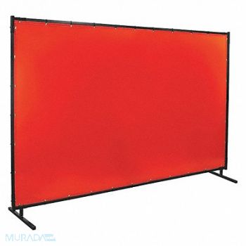 STEINER H6759 Welding Screen 6 ft H 10 ft W Orange, 29PF45