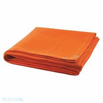 STEINER Welding Blanket 6 ft W 8 ft L Orange, 29PF50