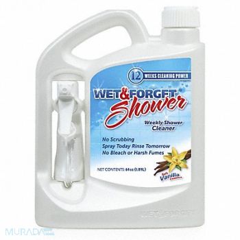 WET AND FORGET Shower Cleaner 64oz Trigger Spray Bottle, 29PK35