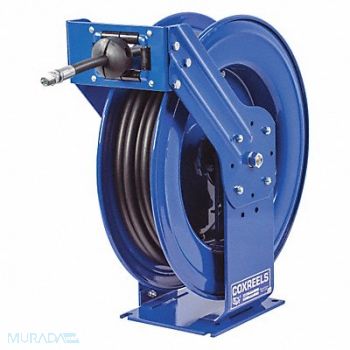 COXREELS Spring Return Hose Reel 1 in MNPT 50 ft, 29RE55