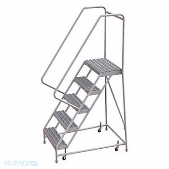 TRI-ARC Rolling Ladder 5 Steps Serrated Tread, 29RJ95