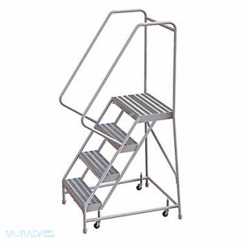 TRI-ARC Rolling Ladder 4 Steps Serrated Tread, 29RK08