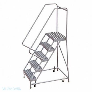 TRI-ARC Rolling Ladder 5 Steps Serrated Tread, 29RK09