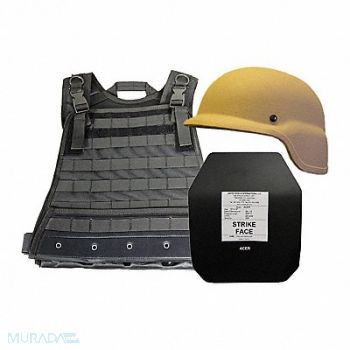 UNITED SHIELD Active Shooter Kit Level III LG Tan, 29RM76