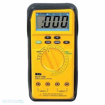 UEI TEST INSTRUMENTS Cable Length Meter Measures ft and m, 29RM95