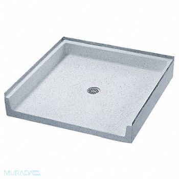 FIAT PRODUCTS Shower Base Rec 65 1/4 in x 38 5/8 in, 29RU44