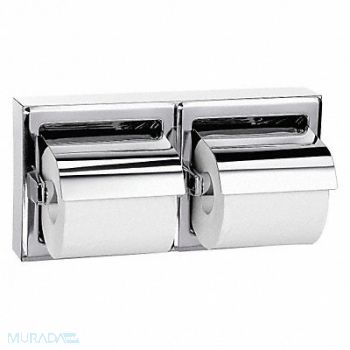 BRADLEY Toilet Paper Holder (2) Rolls Polished, 29RU68