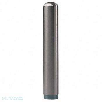 POST GUARD Bollard Bolt Down 4In Dia 32In H Silver, 29TH82