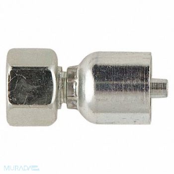 PARKER Crimp Fitting 3/8 I.D. M18-1.5 F Metric, 55DC13