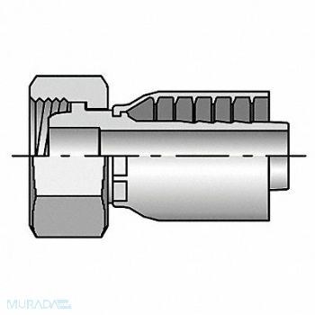 PARKER Crimp Fitting 1 I.D. F Metric, 29TK11