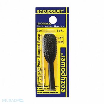EAZYPOWER Rotary Rasp Pear 5/8 Shank Dia, 29UH93
