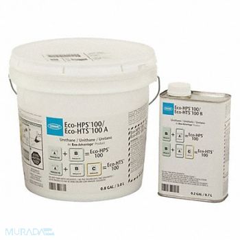 TENNANT Urethane Activator/Finish Clear 9.4 gal, 29UR45