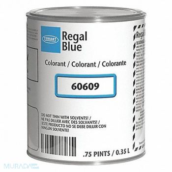 TENNANT Paint Colorant Blue 1 pt, 29UR48