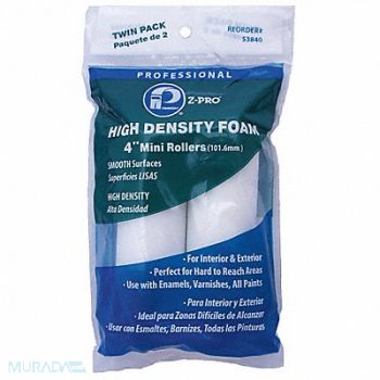 PREMIER Mini Paint Roller 4 L No Nap Foam PK2, 29UT16