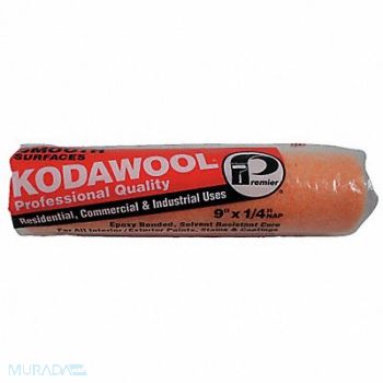 PREMIER Roller Cover 9 L 1/4 Nap Polyester/Wool, 29UT22