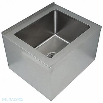 ADVANCE TABCO Mop Sink Rect 28 x20 x12, 29VK83