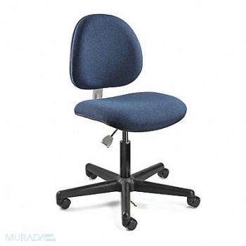 BEVCO ESD Task Chair Fabric Navy, 29WT84
