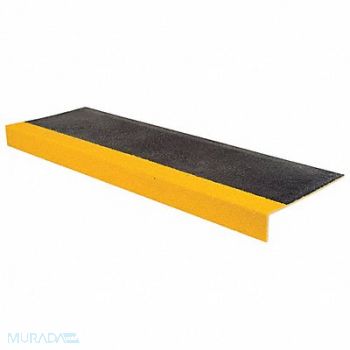 RUST-OLEUM Stair Tread Ylw/Blk 32inW Plstic/Fbrglss, 29XL97