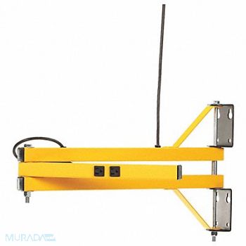 FOSTORIA Modular Dock Fan/Light Arm W/ 2 Plug Rec, 29XR95