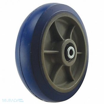 GRAINGER APPROVED Nonmark RBBR Tread Plastic Core Wheel, 29XU76
