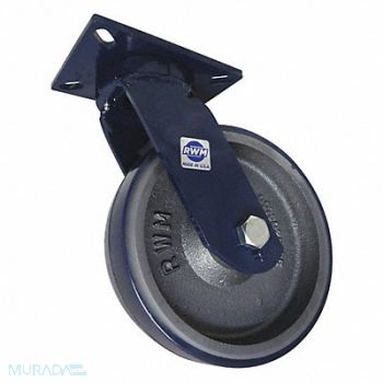 RWM Kingpinless Plate Caster Swivel 5000 lb., 53CH55