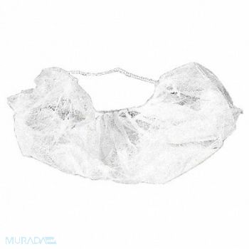 CELLUCAP Beard Cover Head Strap White PK1000, 29YH10